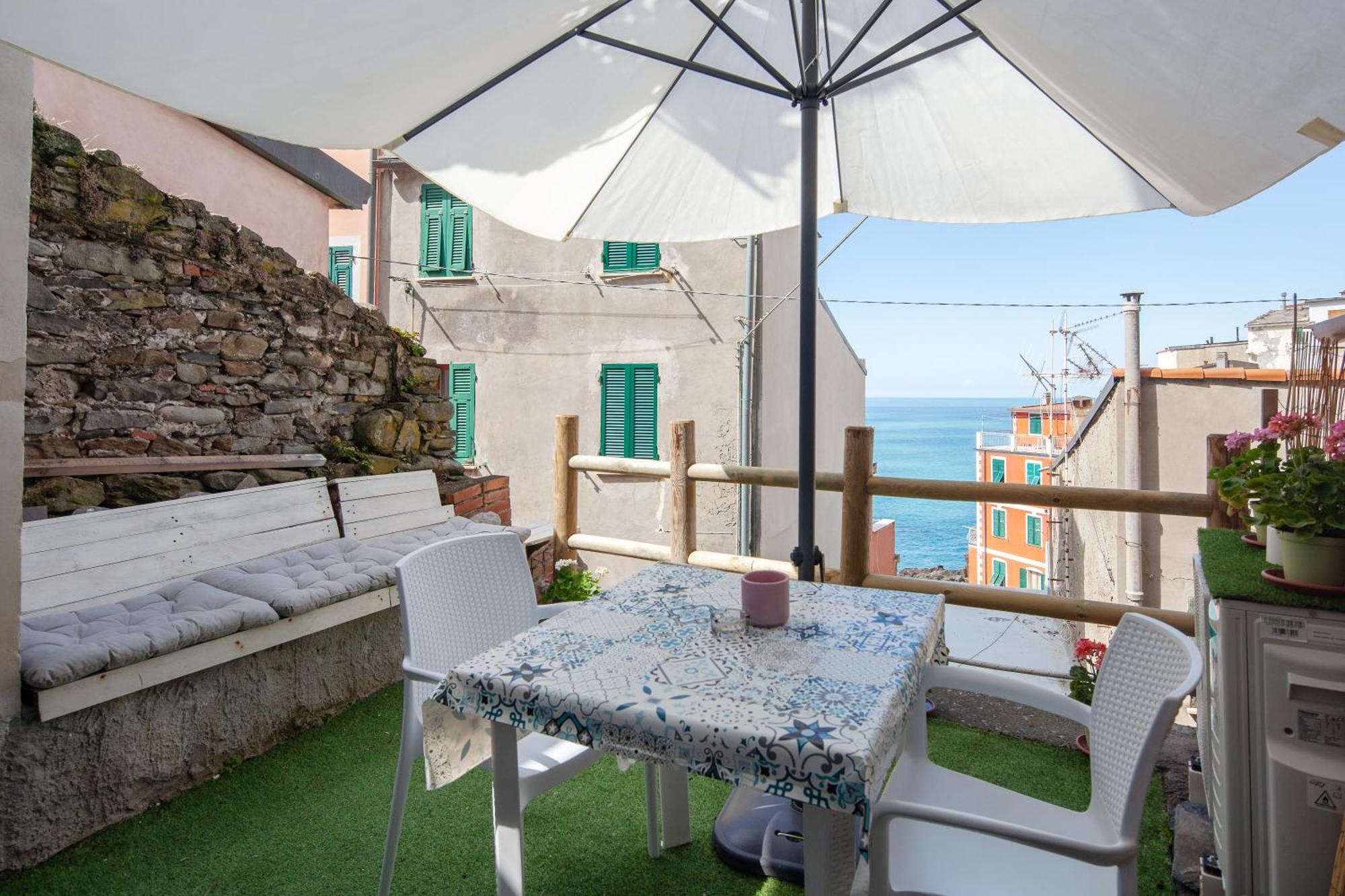 Ariel - Sea View Double Room Riomaggiore Zewnętrze zdjęcie